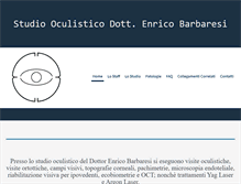 Tablet Screenshot of enricobarbaresi.com